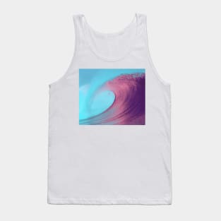 Blue ocean waves Tank Top